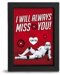 Poster s okvirom The Good Gift Movies: Star Wars - I will always miss you - 1t