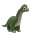 Pletena igračka The Puppet Company Wilberry Knitted - Bruntosaurus, 32 cm - 1t