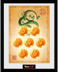 Plakat s okvirom GB eye Animation: Dragon Ball Z - Dragon Balls - 1t