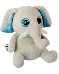 Plišana igračka Wild Planet - Mali slon, 18 cm - 1t