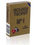 Plastične karte za igranje Golden Trophy - plava pozadina - 1t