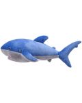 Plišana igračka Wild Planet - Plavi morski pas, 40 cm - 1t