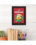 Plakat s okvirom The Good Gift Animation: Minions - Ready for Christmas - 3t