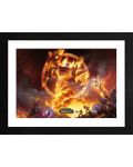 Plakat s okvirom GB eye Games: World of Warcraft - Ragnaros - 1t