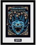 Plakat s okvirom GB Eye Games: Dungeons & Dragons - Monster Manual - 1t