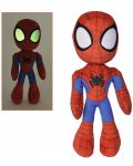 Plišana igračka Simba Toys - Spiderman sa svjetlećim očima, 25 cm - 2t