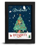 Plakat s okvirom The Good Gift Movies: Harry Potter - Happy Christmas from Hogwarts - 1t