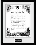 Plakat s okvirom GB eye Animation: Death Note - Rules - 1t