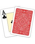 Plastične poker karte Texas Poker - crvena leđa - 3t