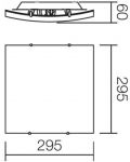 Stropna svjetiljka Smarter - Clouds, IP20, 230V, E27, 1 x 42W, višebojna - 2t