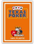 Plastične poker karte Texas Poker - narančasta leđa - 1t