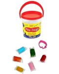 Plastelin u kanti PlayToys, 6 boja - 1t