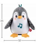 Plišana igračka Fisher Price - Flap &Wobble Penguin - 5t