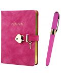 Poklon set Victoria's Journals - Hush Hush, rozi, 2 dijela, u kutiji - 1t
