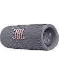 Prijenosni zvučnik JBL - Flip 6, vodootporan, sivi - 1t