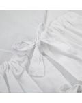Podloga s vezicama Petite&Mars - 75 x 75 cm, bijela - 2t