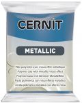 Polimerna glina Cernit Metallic - Plava, 56 g - 1t