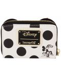 Novčanik za kartice Loungefly Disney: Mickey Mouse - Minnie Mouse (Rock The Dots) - 3t