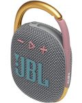 Mini zvučnik JBL - Clip 4, sivi - 3t