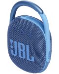 Prijenosni zvučnik JBL - Clip 4 Eco, plavi - 2t