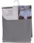 Stolnjak H&S - Damast, 130 x 180 cm, sivi s malim bijelim točkicama - 1t