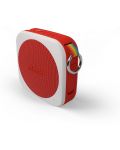 Prijenosni zvučnik Polaroid - P1, crveno/bijeli - 3t