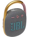 Mini zvučnik JBL - Clip 4, sivi - 2t