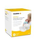 Jastučići za majčino mlijeko Medela - Safe&Dry, 60 komada - 3t