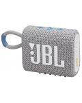 Prijenosni zvučnik JBL - Go 3 Eco, bijelo/sivi - 3t