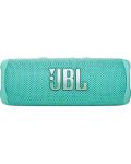 Prijenosni zvučnik JBL - Flip 6, vodootporni, teal - 2t