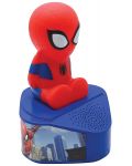 Prijenosni zvučnik Lexibook - Spider-Man BTD80SP, plavo/crveni - 3t