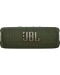 Prijenosni zvučnik JBL - Flip 6, vodootporan, zeleni - 2t