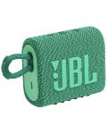 Prijenosni zvučnik JBL - Go 3 Eco, zeleni - 2t