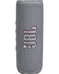 Prijenosni zvučnik JBL - Flip 6, vodootporan, sivi - 3t