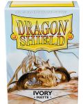 Štitnici za kartice Dragon Shield Sleeves - Matte Ivory (100 komada) - 1t
