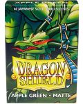 Štitnici za kartice Dragon Shield Sleeves - Small Matte Apple Green (60 komada) - 1t