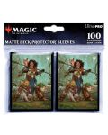 Štitnici za karte Ultra Pro - Magic: The Gathering Wilds of Eldraine, Ellivere of the Wild Court (100 kom.) - 1t