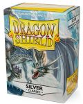 Štitnici za kartice Dragon Shield Classic Sleeves - Silver (100 komada) - 1t