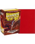 Štitnici za kartice Dragon Shield Sleeves - Matte Crimson (100 komada) - 2t