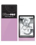 Štitnici za karte Ultra Pro - PRO-Matte Standard Size, Pink (50 kom.) - 2t