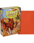 Štitnici za kartice Dragon Shield Dual Sleeves - Small Matte Ember (60 komada) - 2t