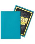 Štitnici za kartice Dragon Shield Sleeves - Matte Turquoise (100 komada) - 3t