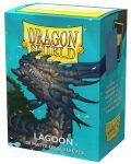 Štitnici za kartice Dragon Shield Dual Sleeves - Matte Lagoon (100 komada) - 1t