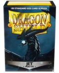 Štitnici za kartice Dragon Shield Sleeves - Matte Jet (100 komada) - 1t
