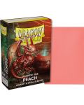 Štitnici za kartice Dragon Shield Dual Sleeves - Small Matte Peach (60 komada) - 2t