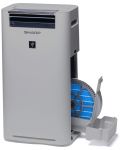Pročišćivač zraka Sharp - UA-HG50E-L, HEPA, 46dB, sivi - 4t