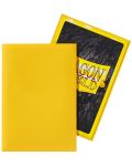 Štitnici za kartice Dragon Shield Sleeves - Small Matte Yellow (60 komada) - 3t