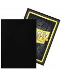 Štitnici za kartice Dragon Shield Sleeves - Non-Glare Matte V2 Black (100 komada) - 3t