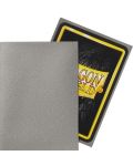Štitnici za kartice Dragon Shield Sleeves - Matte Silver (100 komada) - 3t