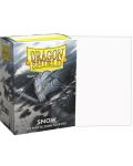 Štitnici za kartice Dragon Shield Dual Sleeves - Matte Snow (100 komada) - 2t